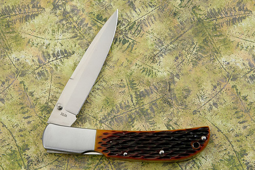 Нож складной Al Mar Eagle Classic, сталь AUS-8 Talon, рукоять Jigged Bone от Ножиков