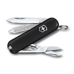Фото Нож перочинный Victorinox Classic SD Colors, Dark Illusion (0.6223.3G) чёрный, 7 функций, 58мм