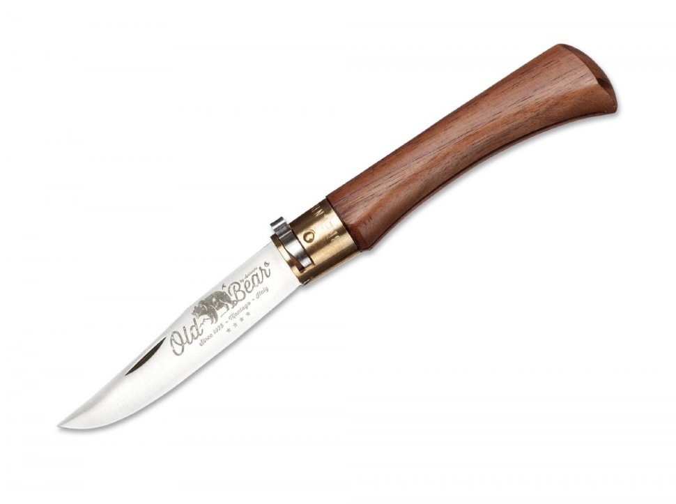 Складной нож Antonini Old Bear® Walnut M, сталь Hardened Aisi 420, рукоять орех от Ножиков