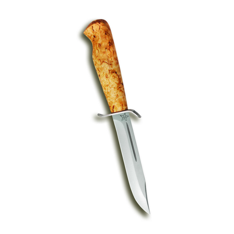 Нож Штрафбат, карельская береза, 95х18 мачете спасатель златоуст