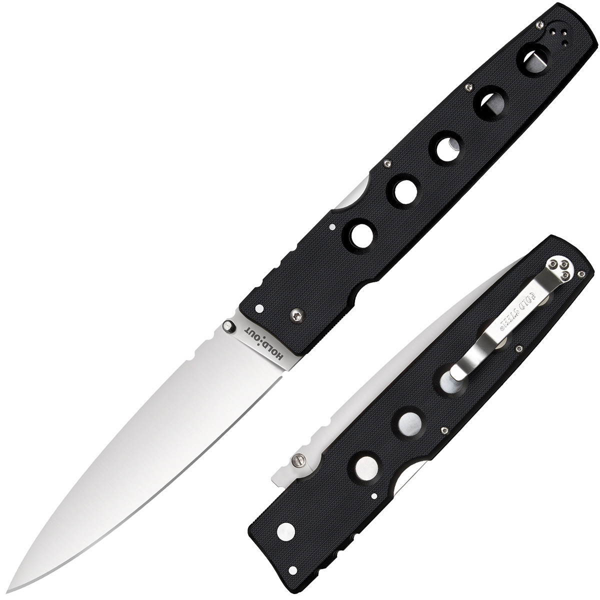   Cold Steel Hold Out 6,  S35VN,  G10, black