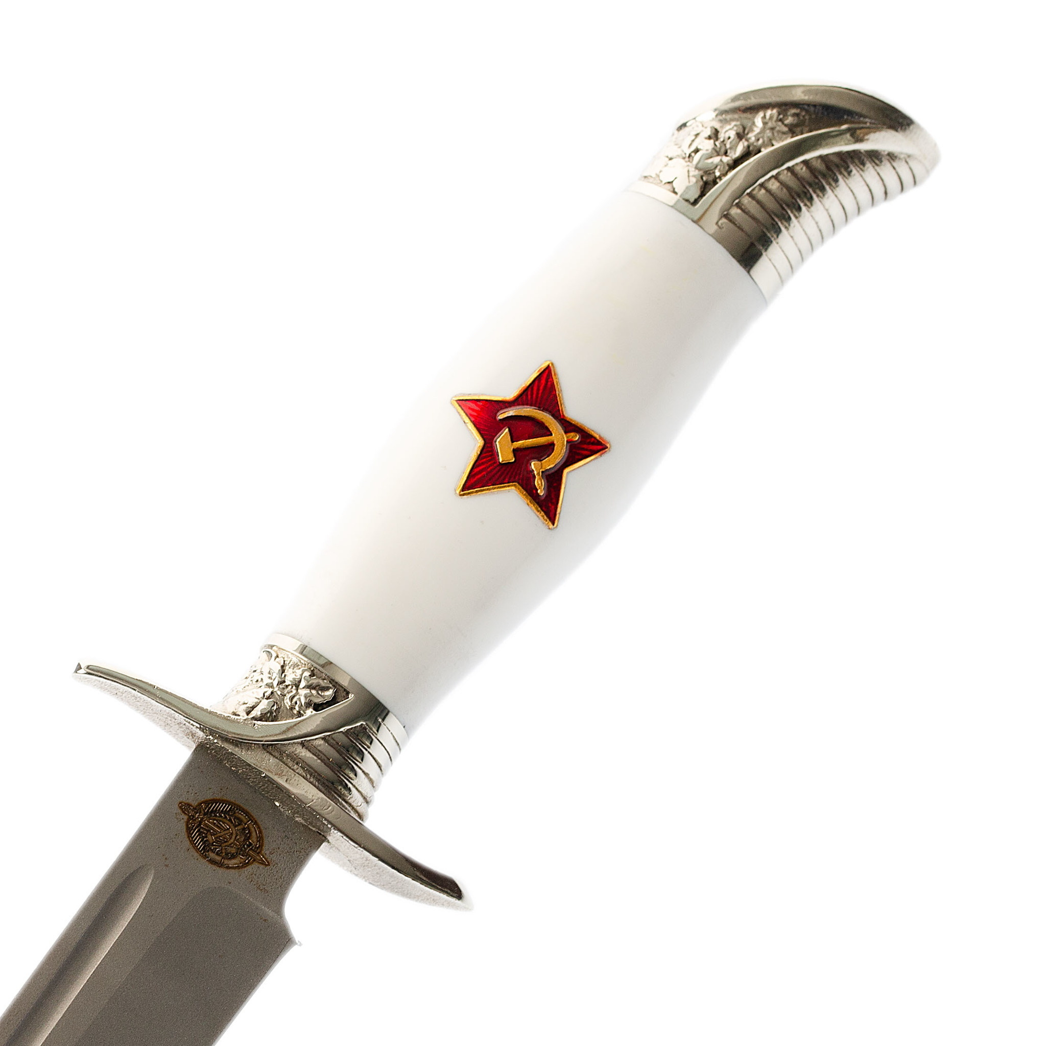 Нож Финка НКВД со звездой, сталь D2, акрил, литье - фото 3