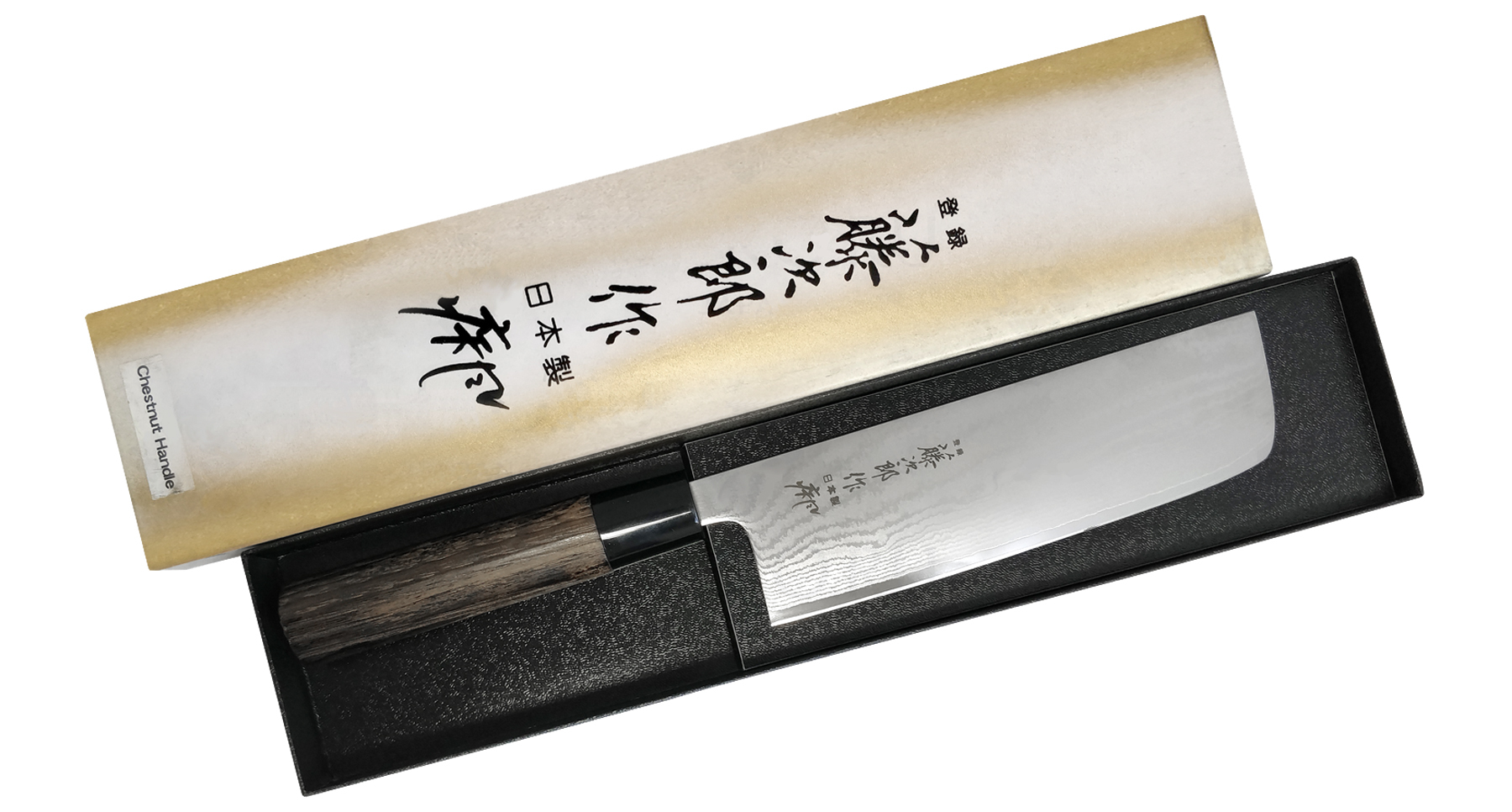 фото Кухонный нож для овощей накири, zen, tojiro, fd-568, сталь vg-10, в картонной коробке