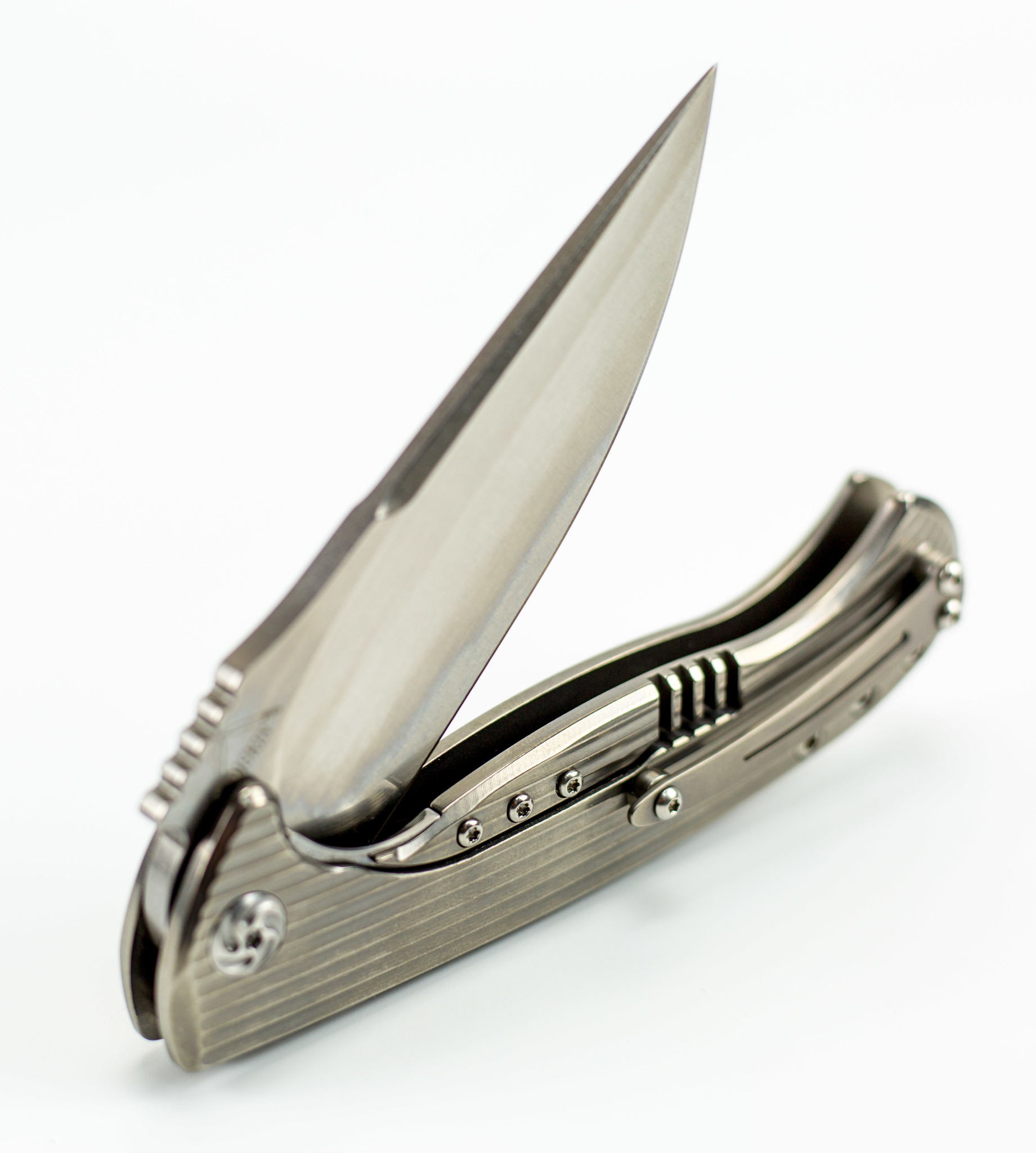 Складной нож Kizer Toro, сталь CPM-S35VN, рукоять титан от Ножиков