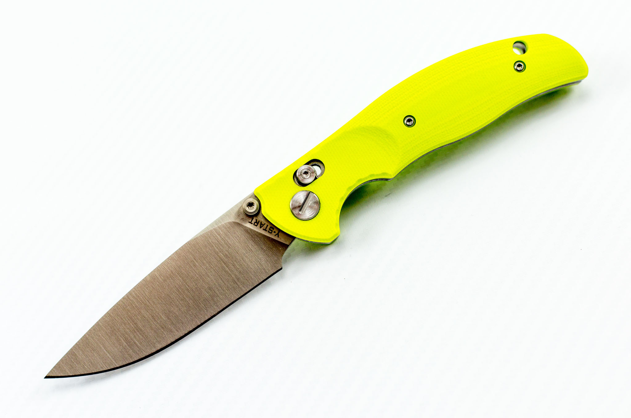 фото Складной нож y-start green, сталь d2 noname