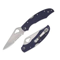 Фото Складной нож Spyderco Meadowlark 2, сталь 8Cr13MoV, рукоять FRN, фиолетовый