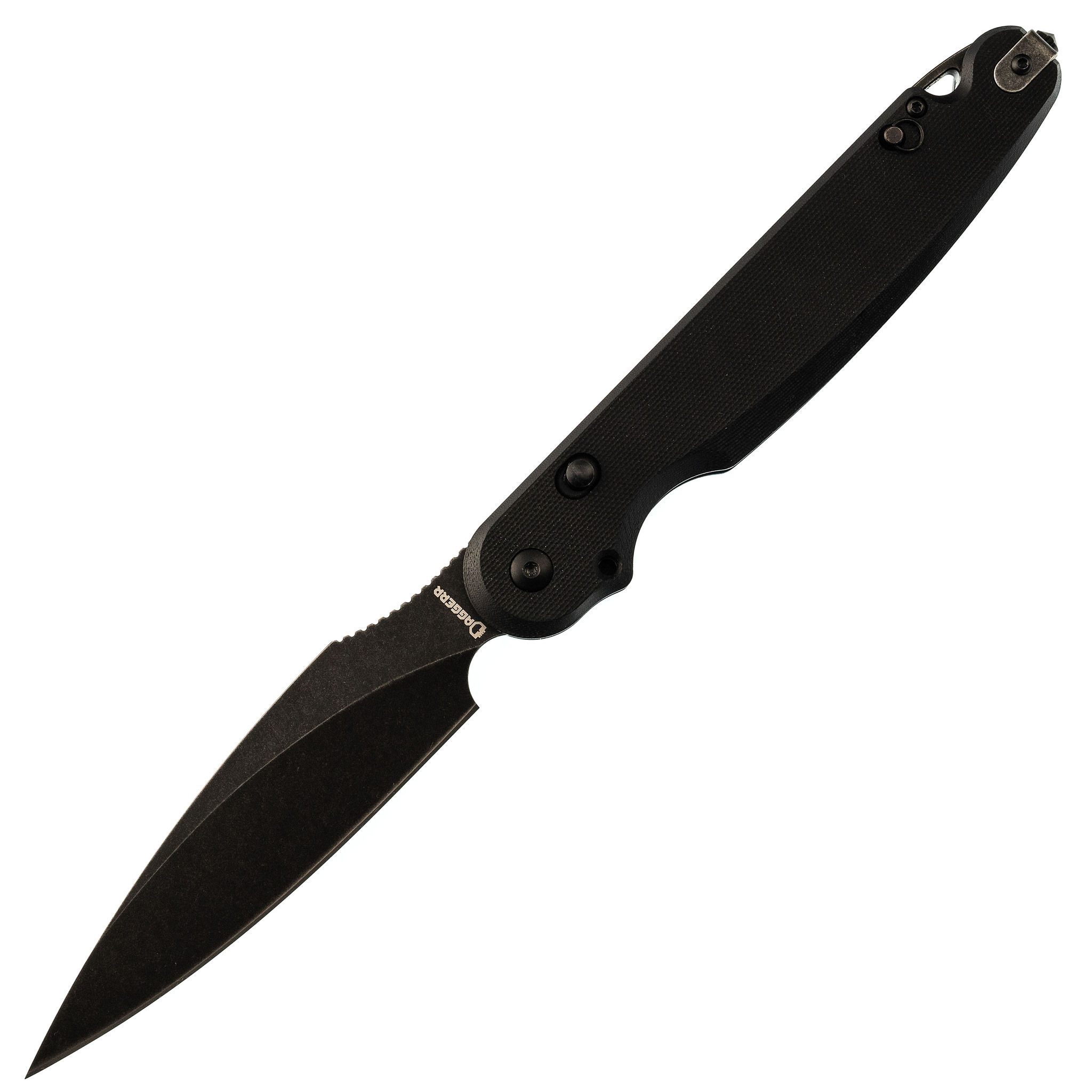 Складной нож  Dagger Parrot 3.0  All Black, G10 нож с фиксированным клинком benchmade bm178sbk combo socp special operations combatives program dagger тренировочный нож сталь 440c
