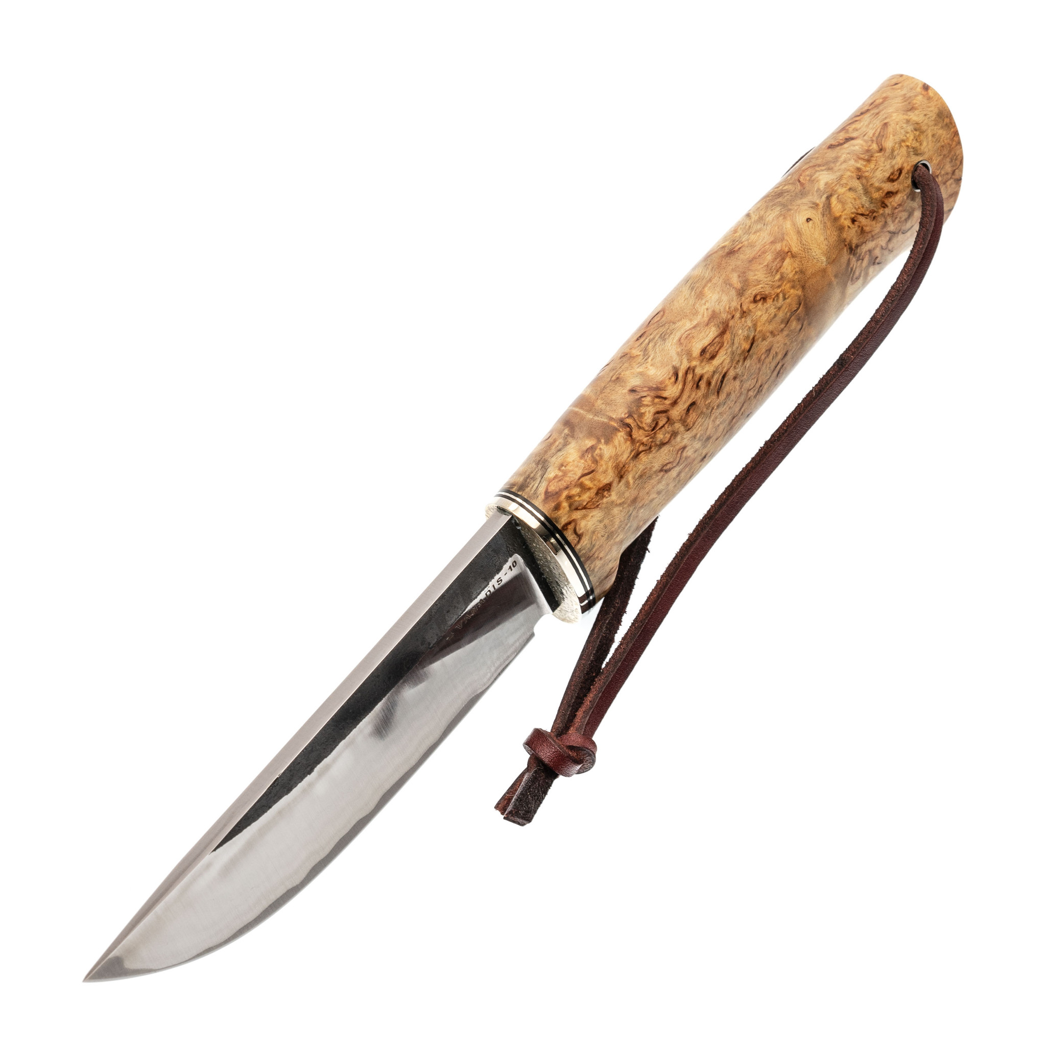 Нож Барбус, сталь Vanadis10, ламинат, рукоять карельская береза - фото 4