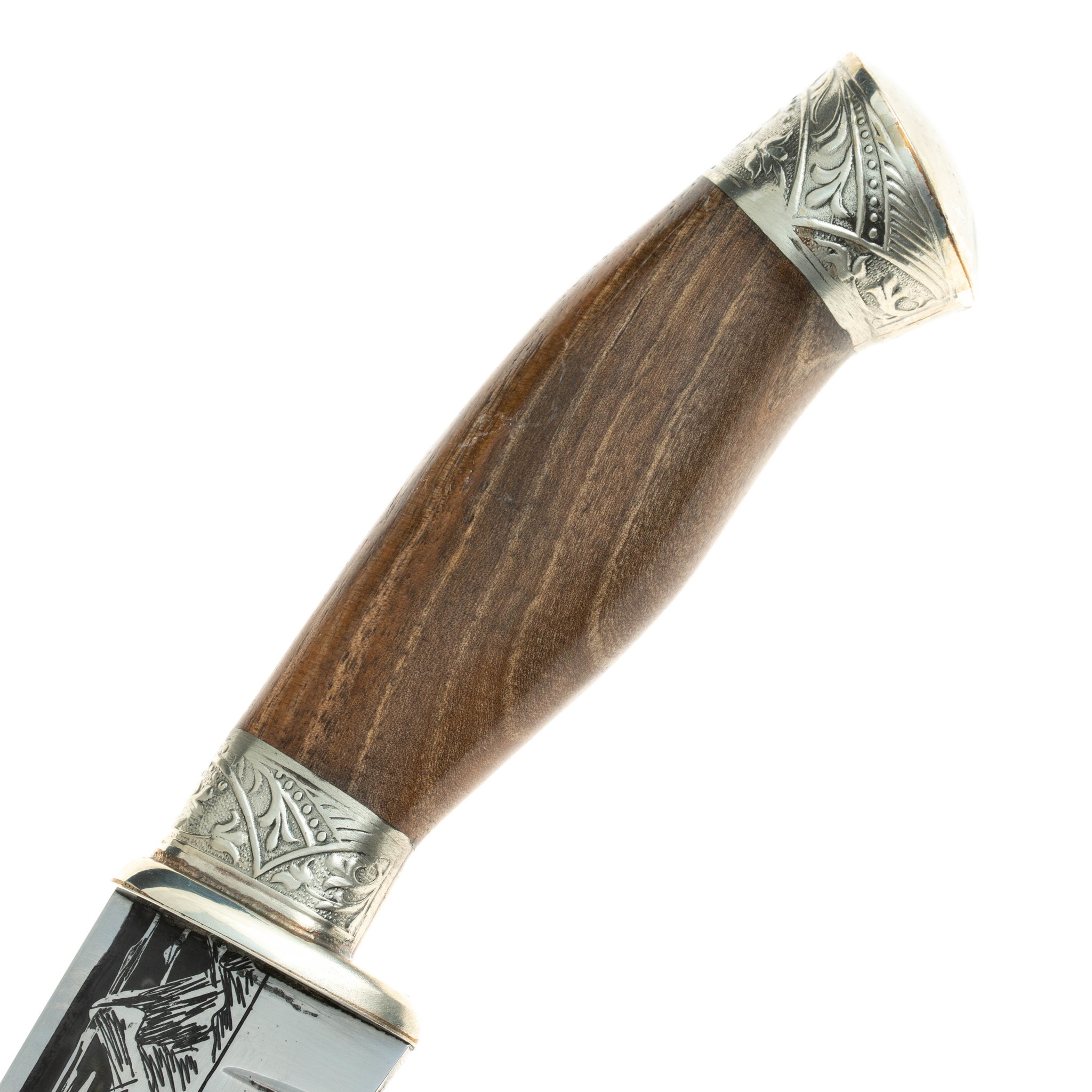 Нож Сафари-1, Кизляр СТО, сталь 65х13, гарда - фото 2