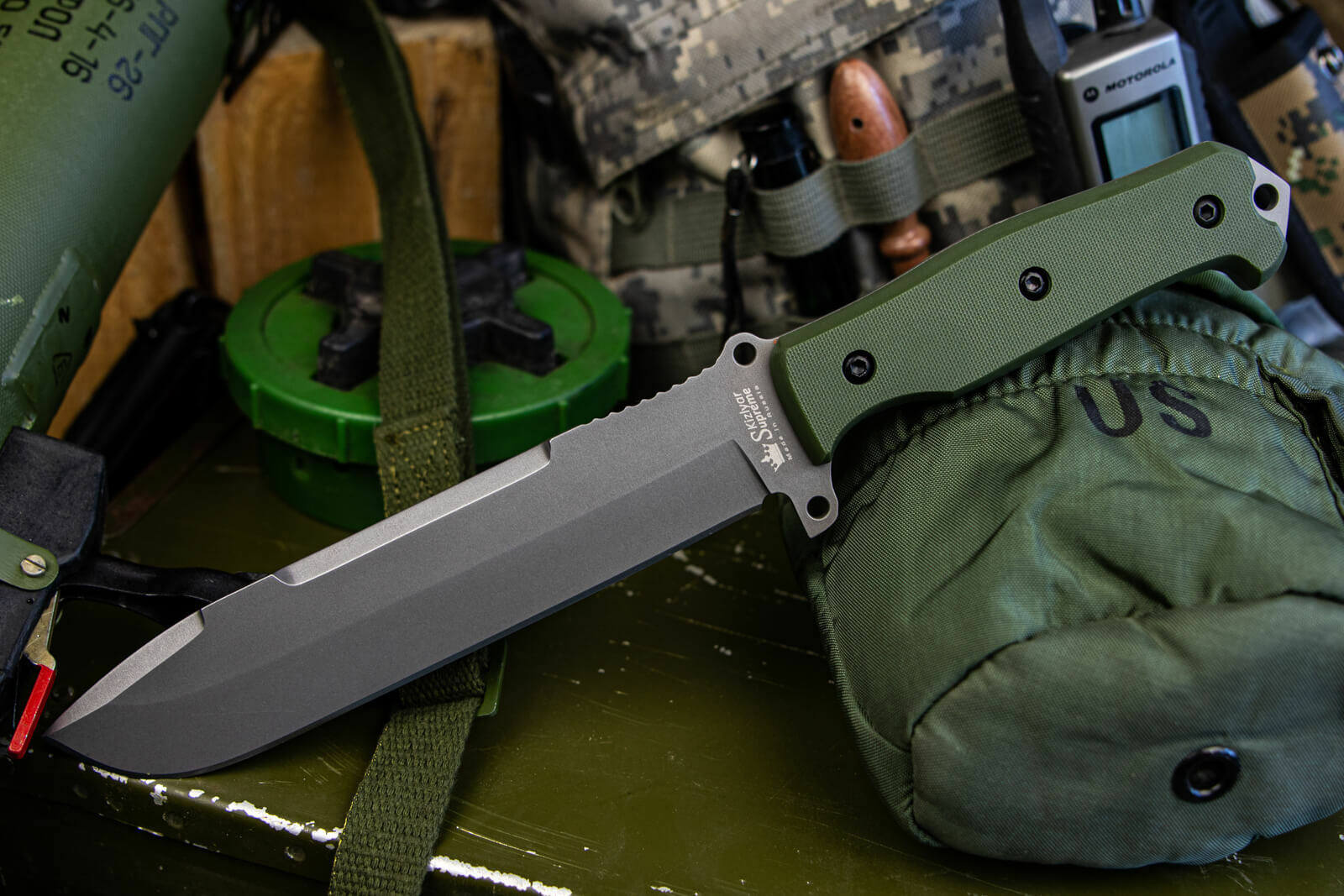 Нож выживания Survivalist X D2 TW G10, Kizlyar Supreme - фото 1