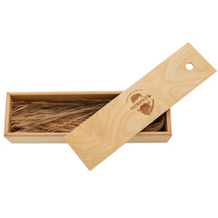 Фото Подарочная коробка для ножей, береза