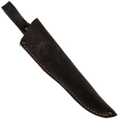 Фото Ножны универсальные, кожа, 23 см