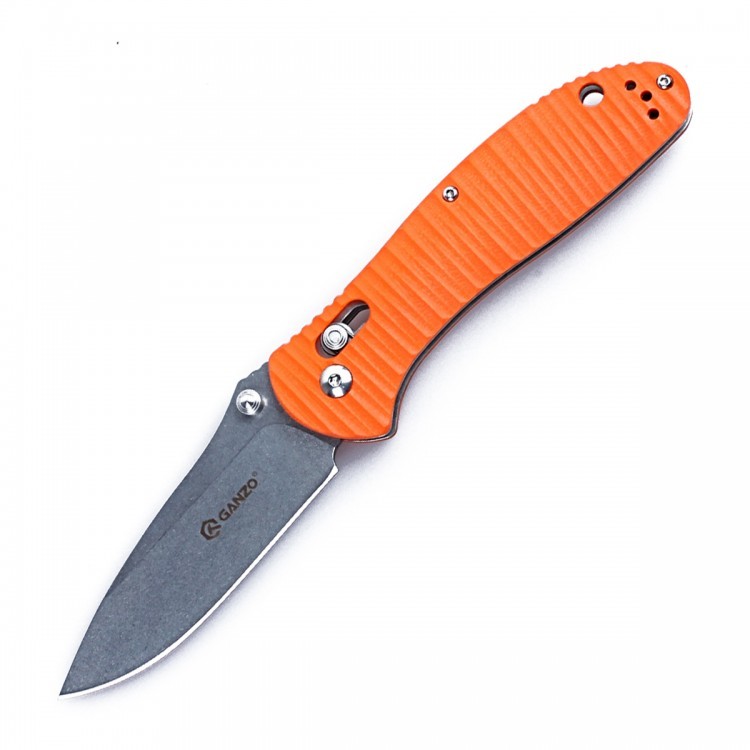 фото Нож ganzo g7392p, оранжевый
