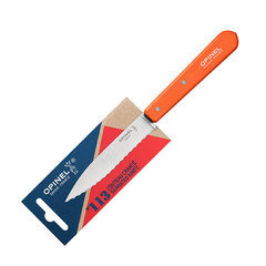 Фото Нож столовый Opinel №113, деревянная рукоять, блистер, нержавеющая сталь, оранжевый