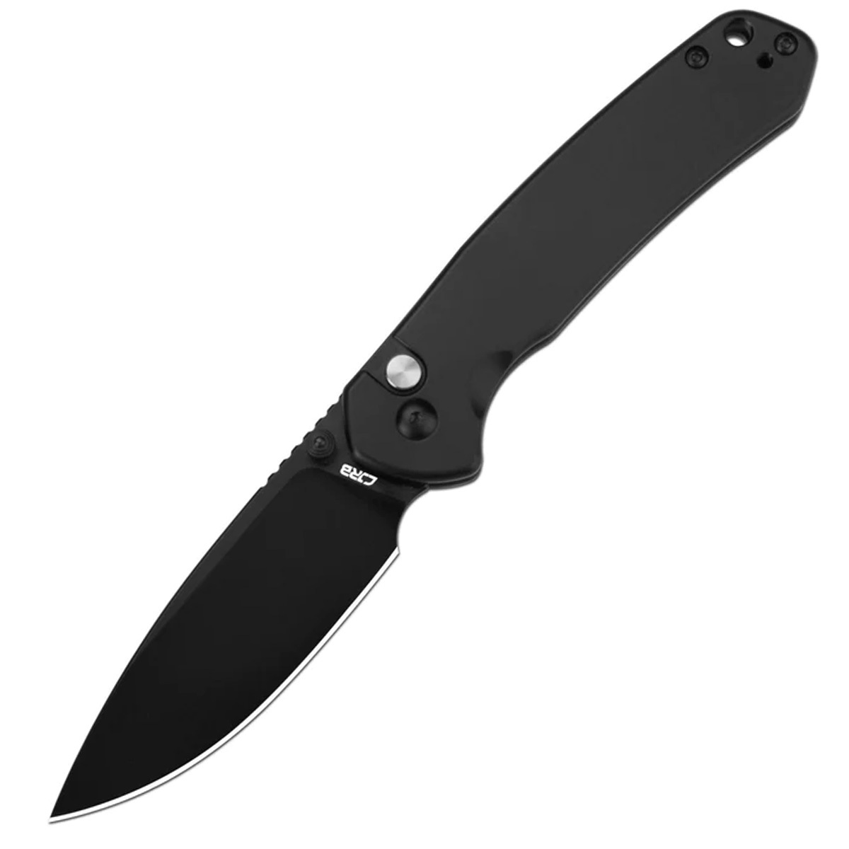 Складной нож CJRB Pyrite, сталь AR-RPM9, рукоять сталь, черный, Бренды, CJRB Cutlery