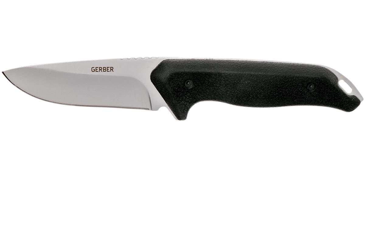 Нож Gerber Hunting Moment Fixed blade, сталь 5Cr15MoV, рукоять термопластик GRN - фото 2