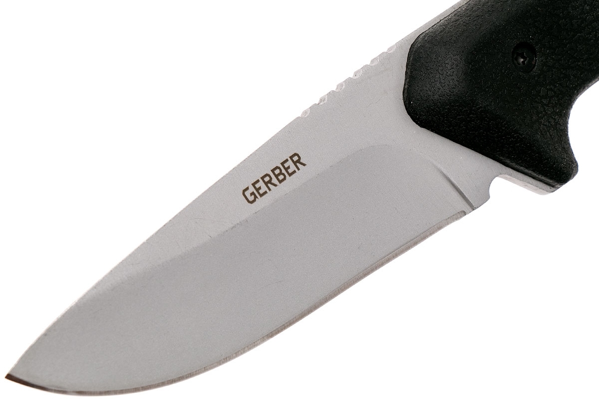 Нож Gerber Hunting Moment Fixed blade, сталь 5Cr15MoV, рукоять термопластик GRN - фото 4