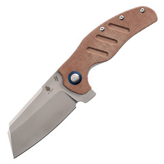 Фото Складной нож Kizer C01C XL, сталь 154CM, рукоять Brown Micarta