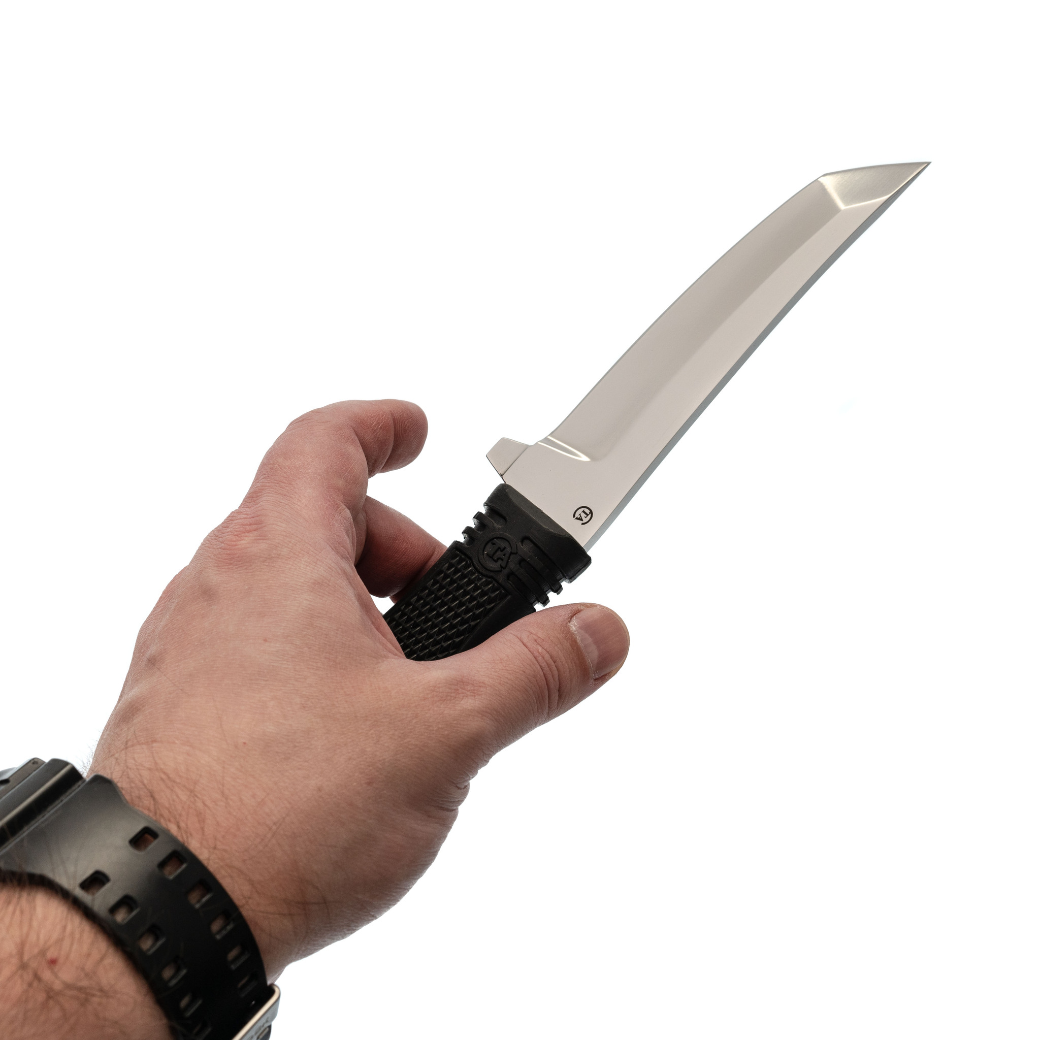 Нож Мичман, сталь D2, рукоять резина - фото 5