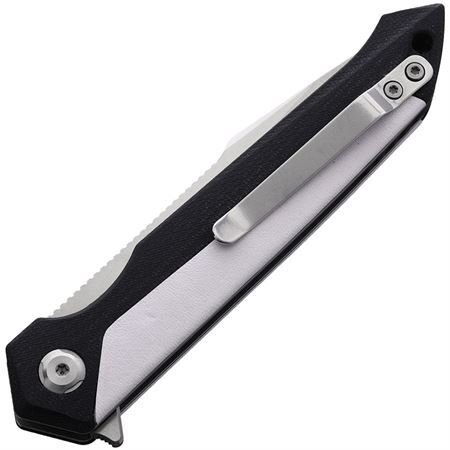 Складной нож Roxon K3, сталь D2, рукоять G10/кожа, белый - фото 2