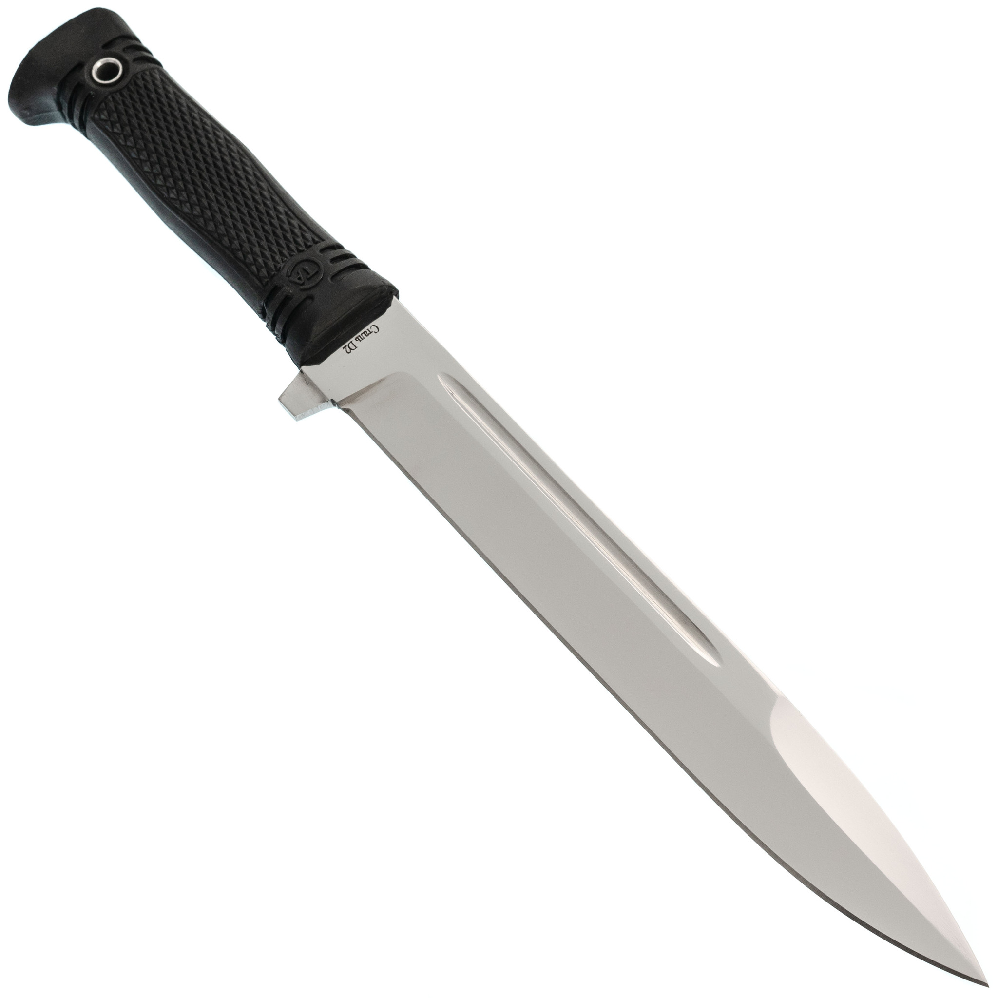 Нож Майор, сталь D2, рукоять резина - фото 3