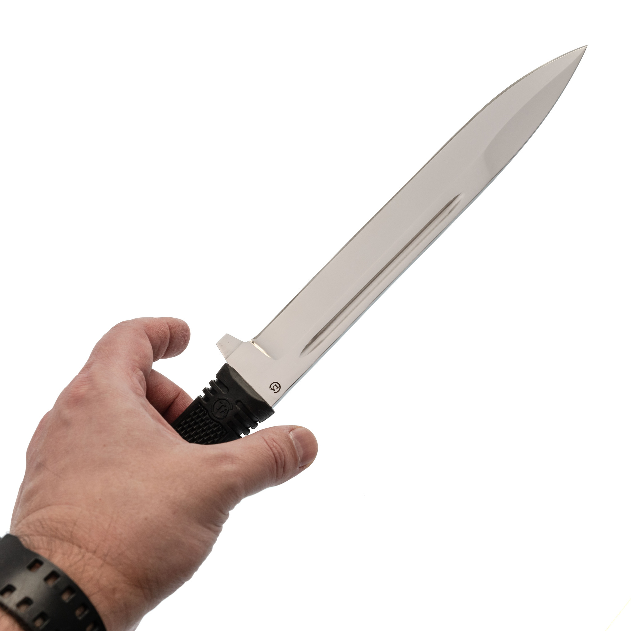 Нож Майор, сталь D2, рукоять резина - фото 5