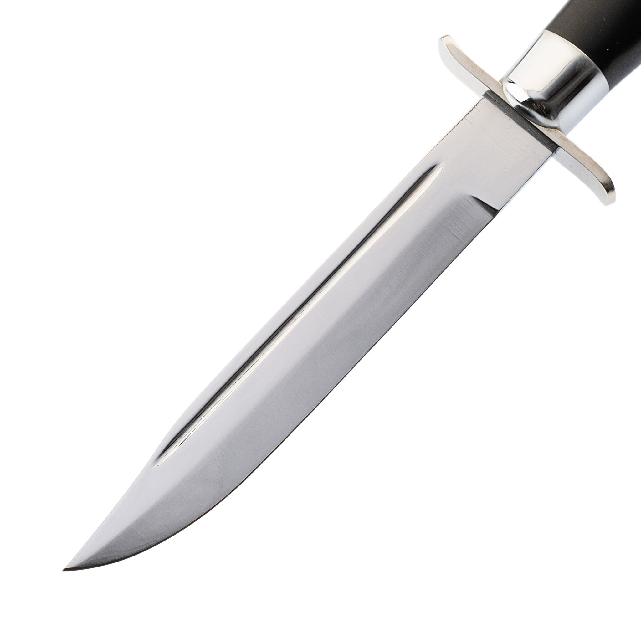 Нож Блокадник, черный, полированный - фото 2