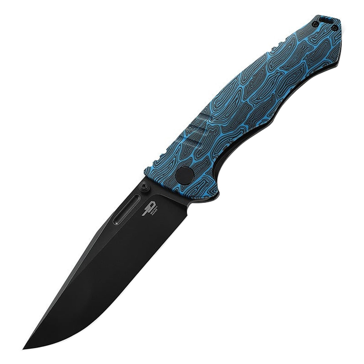 Складной нож Bestech Keen II, сталь S35VN, рукоять G10/титан, синий/черный складной нож bestech lion d2 песочный