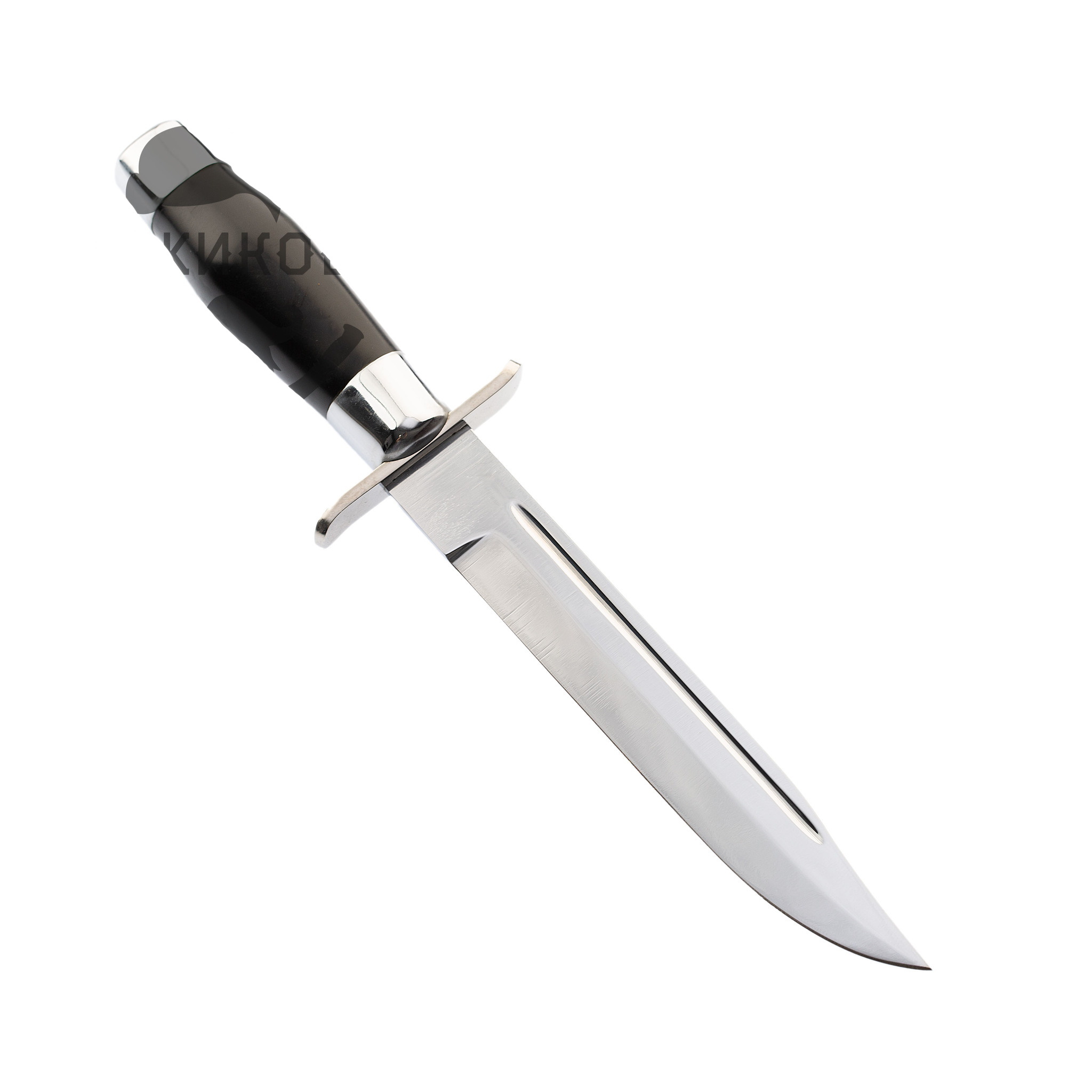 Нож Блокадник, черный, полированный - фото 3