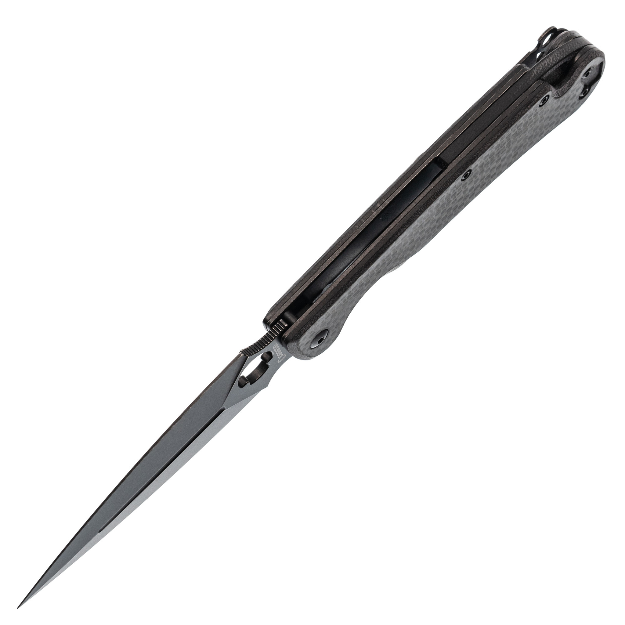 Складной нож Daggerr Arrow Flipper Carbon Fiber, сталь D2 - фото 2
