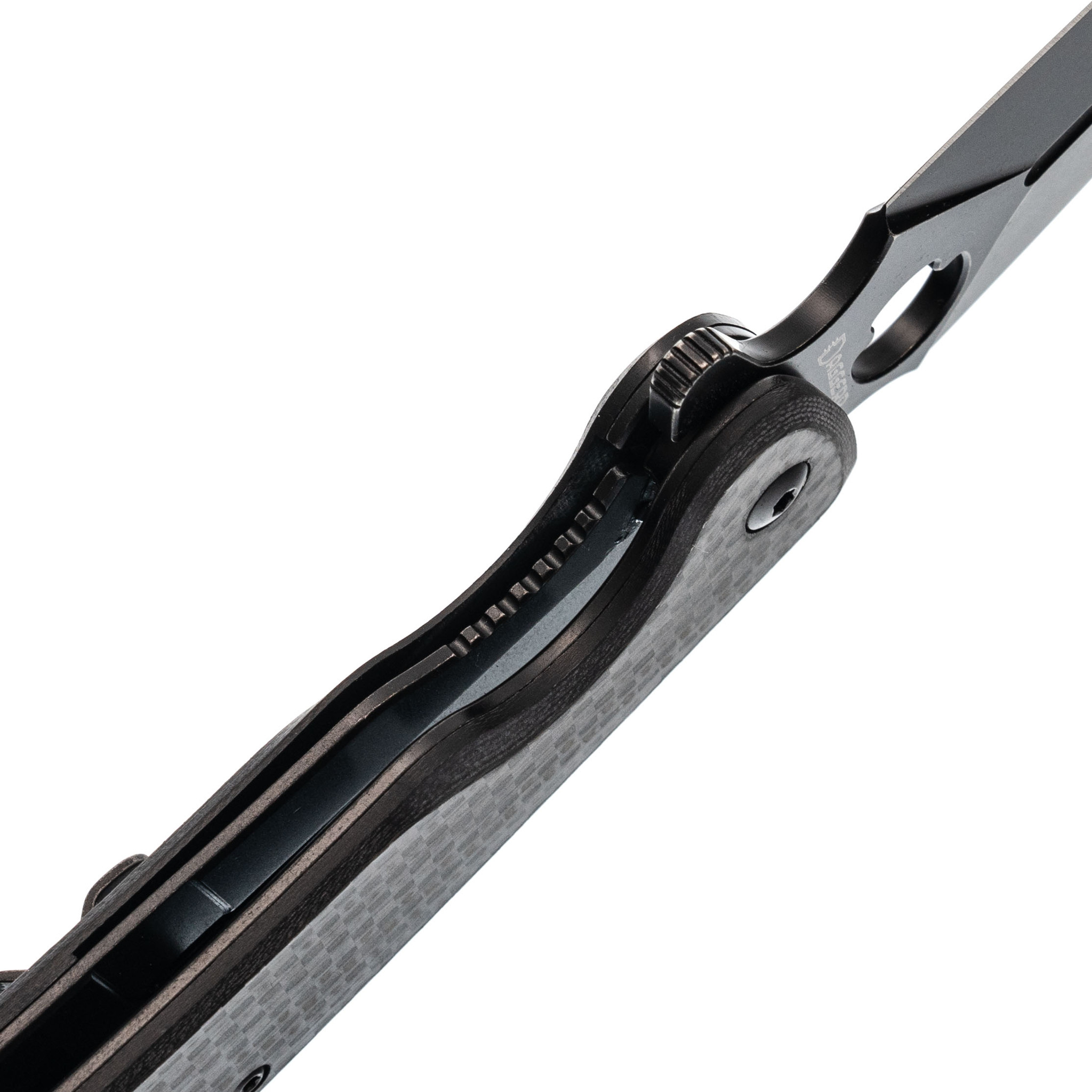 Складной нож Daggerr Arrow Flipper Carbon Fiber, сталь D2 - фото 4