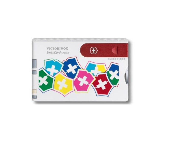 Швейцарская карта Victorinox Vx Colors, сталь X50CrMoV15, рукоять ABS-Пластик, белый, - фото 1