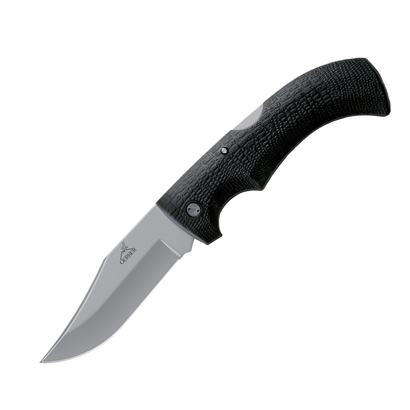 Складной нож Gerber Gator, сталь 420HC, рукоять термопластик GFN, черный