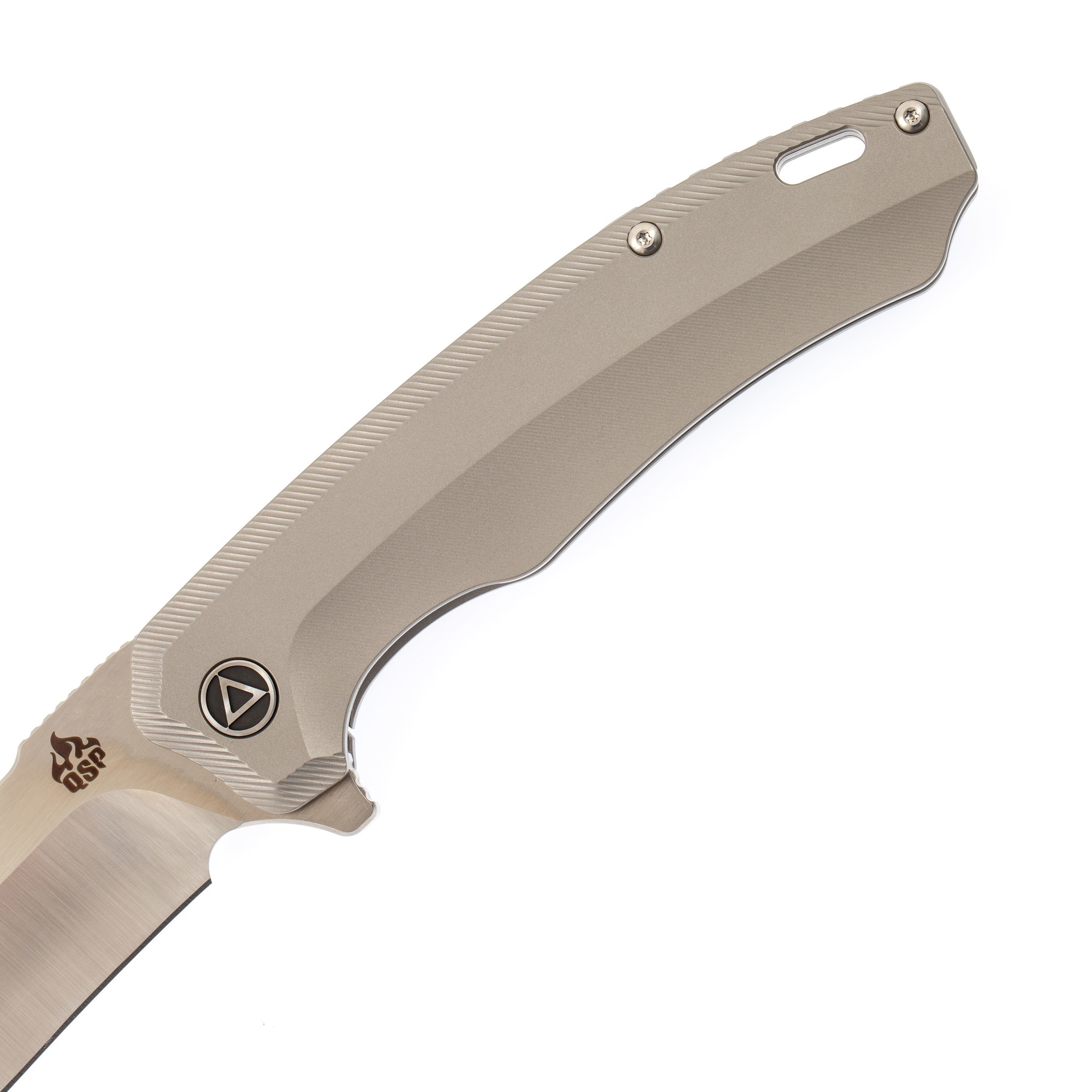 Складной нож II Woodpecker, M390, титан - фото 3