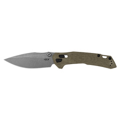 Фото Складной нож Zero Tolerance 0203GRM390, сталь M390, рукоять микарта, зеленый