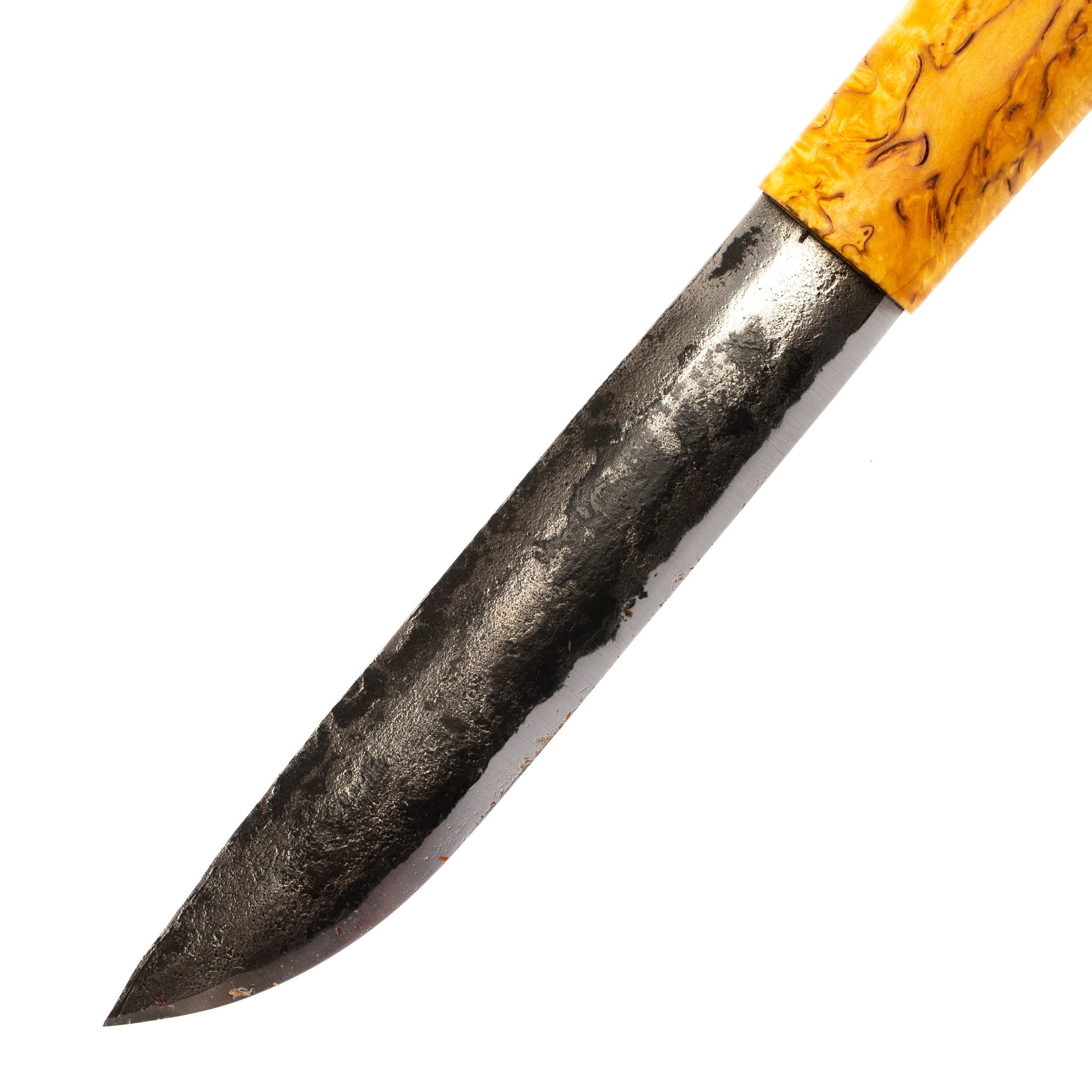Нож Лиман-Якут, Х12МФ, карельская береза - фото 2