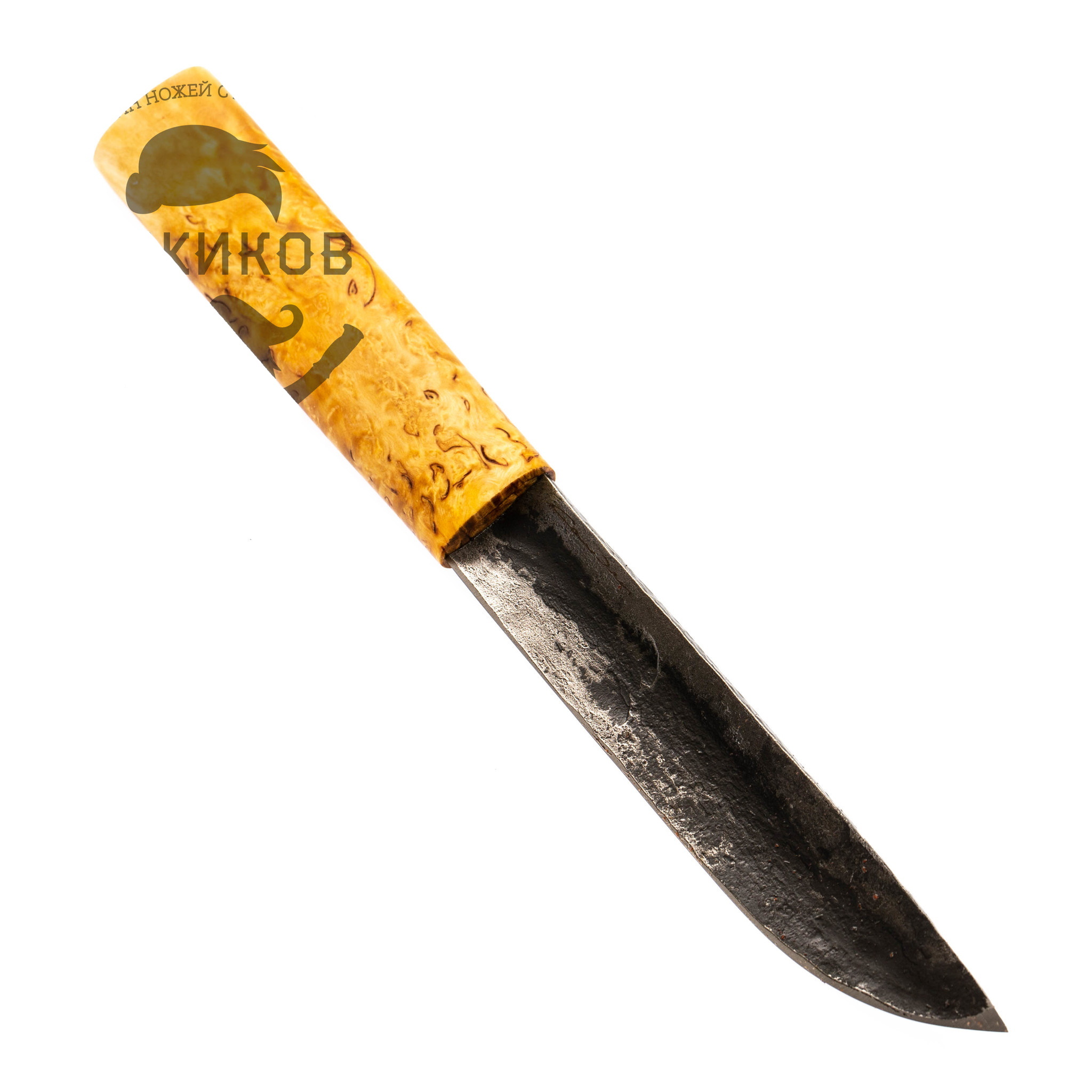 Нож Лиман-Якут, Х12МФ, карельская береза - фото 4
