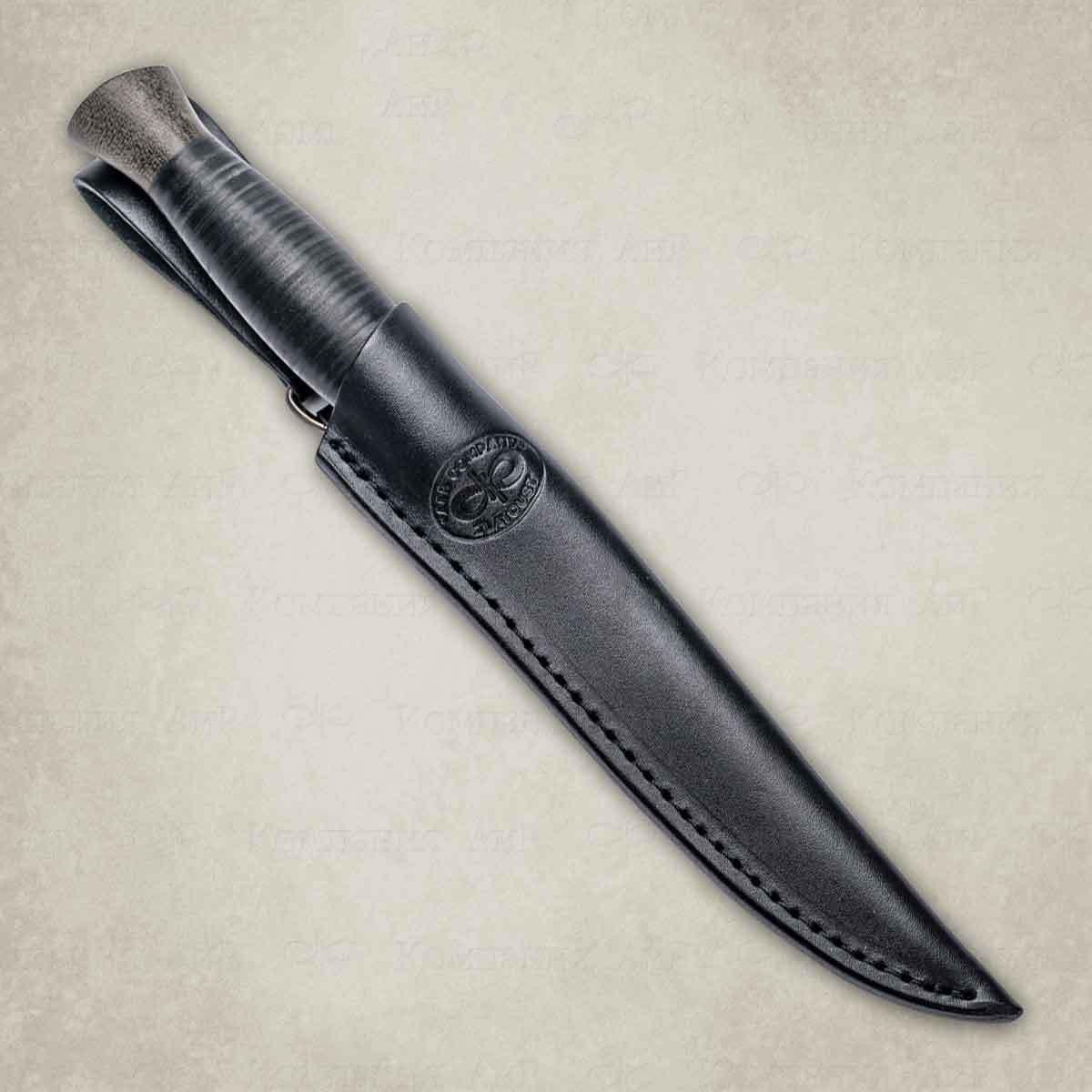 Нож Финка-3, АиР, кожа, 95х18 - фото 5