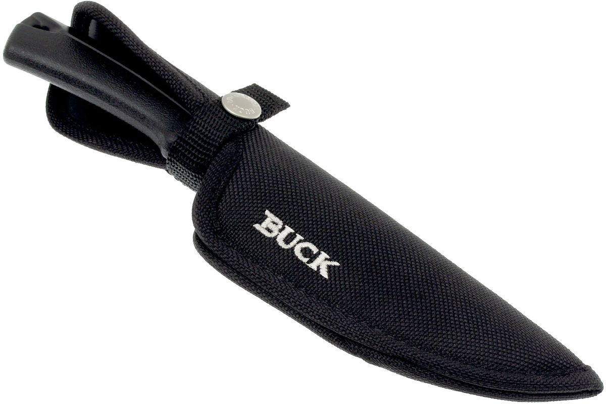 фото Нож bucklite max™ large - buck 0679bks, сталь 420hc, рукоять alcryn® rubber (резина)