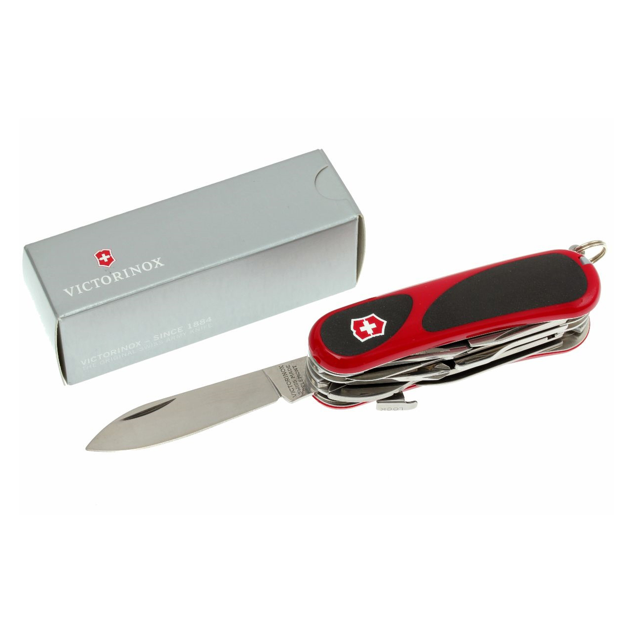 Нож перочинный Victorinox EvoGrip S557 2.5223.SC 85мм 21 функция красно-чёрный - фото 7