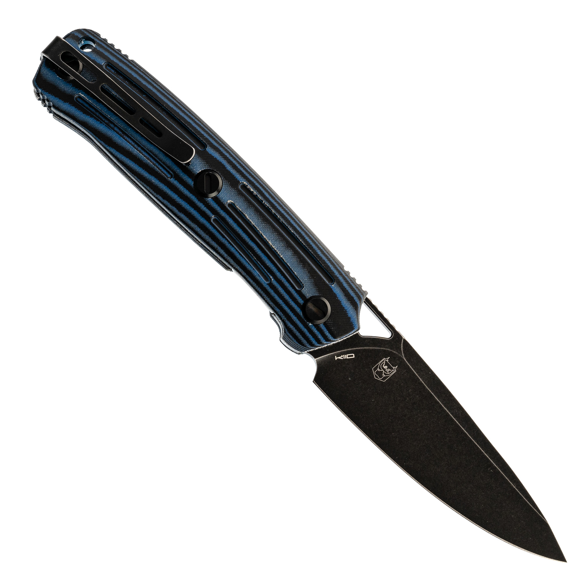 Складной нож Arcona Nettle F, сталь K110, рукоять синяя микарта - фото 3