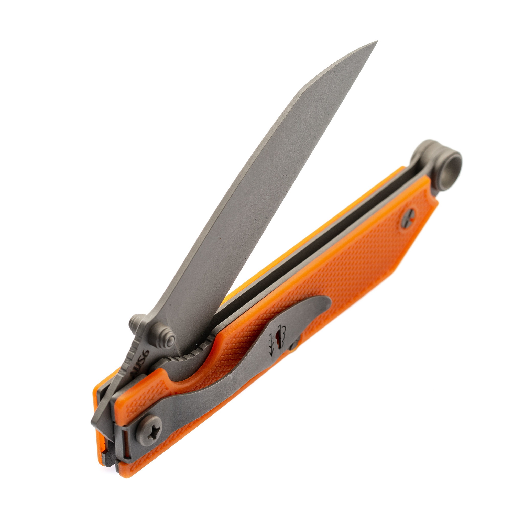 Складной нож Грибник, сталь AUS6, ABS-пластик от Ножиков