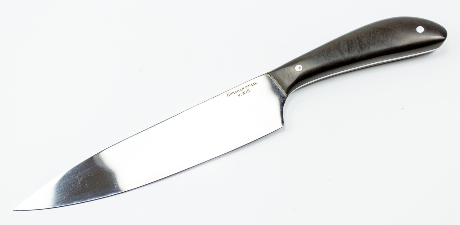 Нож Гурман большой, сталь 95х18 от Кузница Коваль