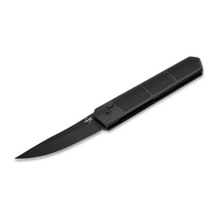 Фото Складной нож Boker Kwaiken Grip Auto Black, сталь D2, рукоять алюминиевый сплав