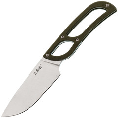 Фото Нож Sanrenmu S628-1, сталь 8Cr14MoV, рукоять G10, зелёный