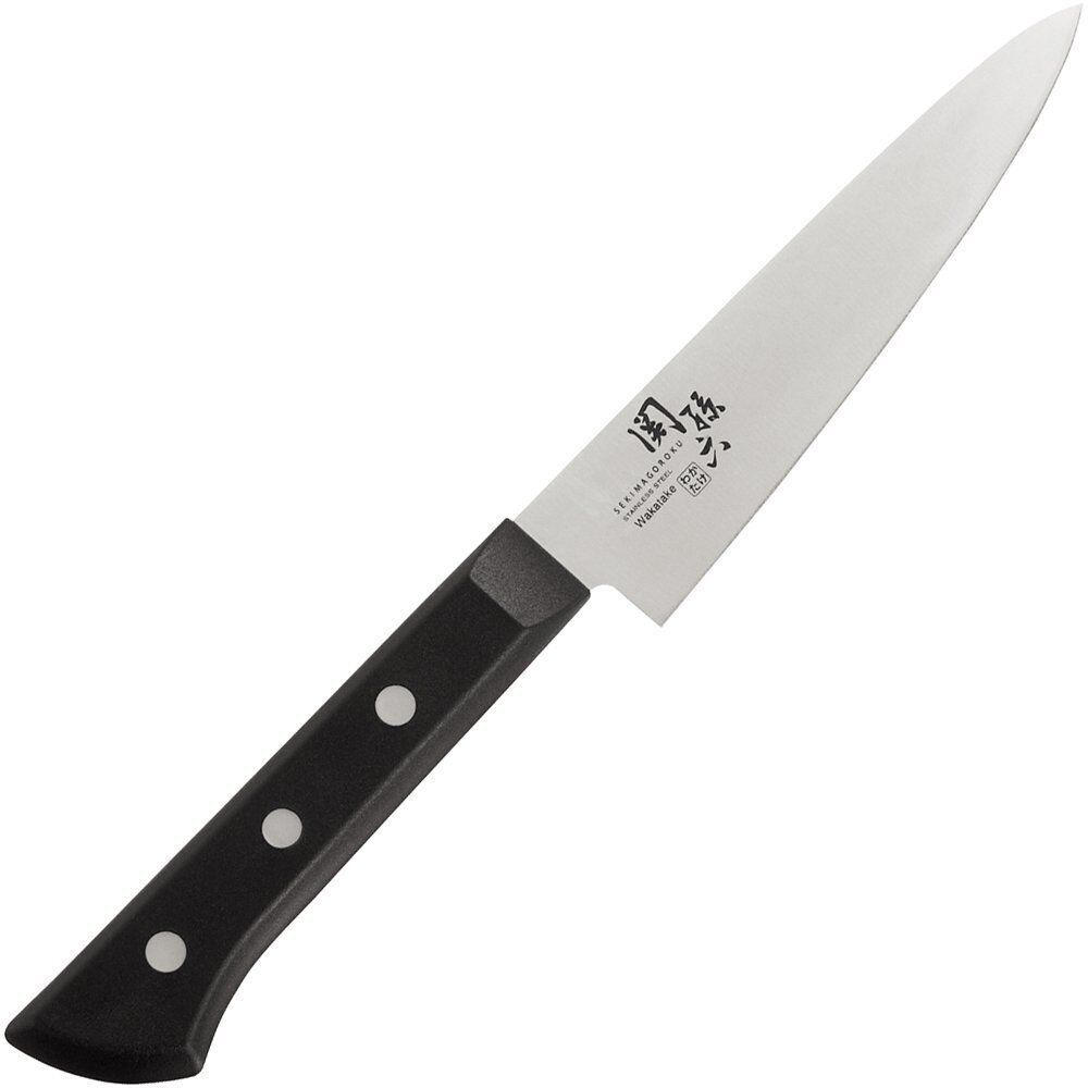 Кухонный нож универсальный Seki Magoroku Wakatake 120 мм, нержавеющая сталь
