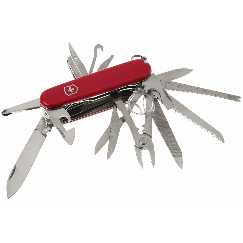 Нож перочинный Victorinox SwissChamp (1.6795.LB1) красный блистер - фото 4
