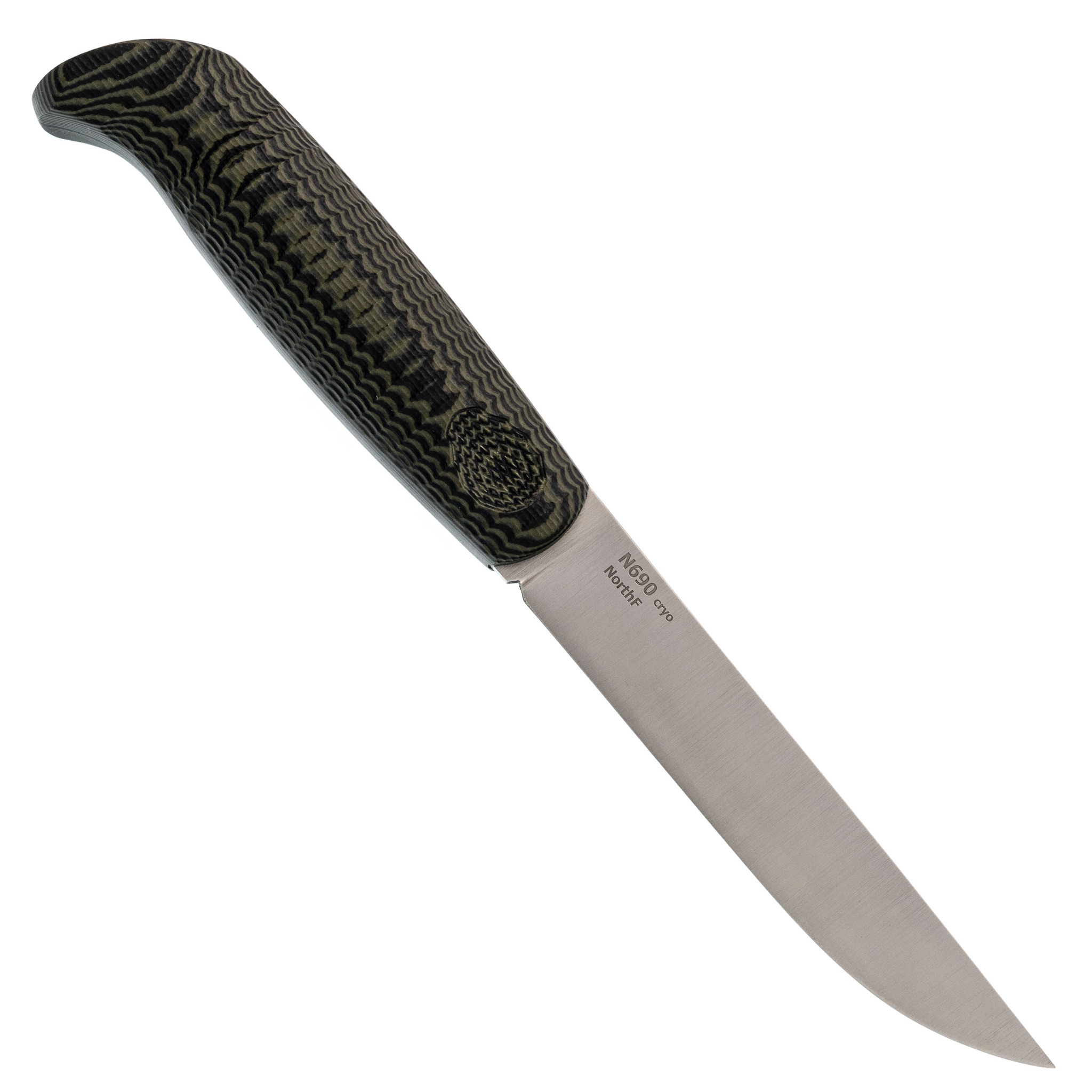 Нож North, сталь N690, G10 черно-оливковая - фото 3