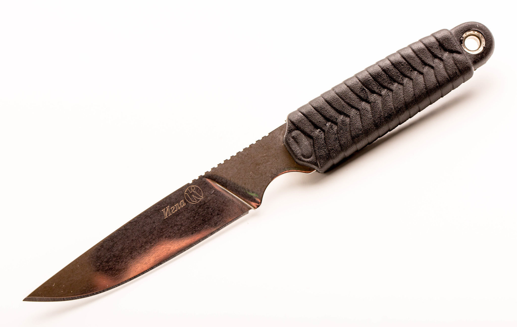 Нож Игла, 110х18, кожа , Кизляр - фото 1