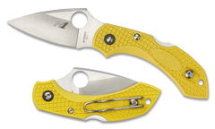 Фото Складной нож Dragonfly 2 Salt Spyderco, сталь H-1 Satin, рукоять термопластик FRN